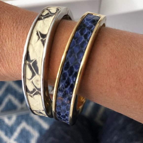 Stella & Dot Gold & Silver Bangles - Picture 3 of 4